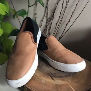 Sorel Campsneak Slip On Camel Brown
